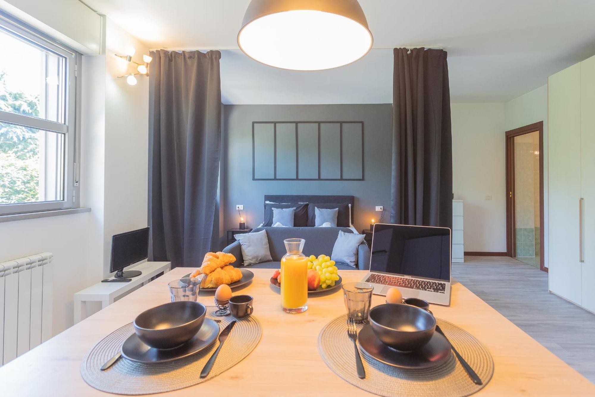 Black Loft Como By Rent All Côme Extérieur photo